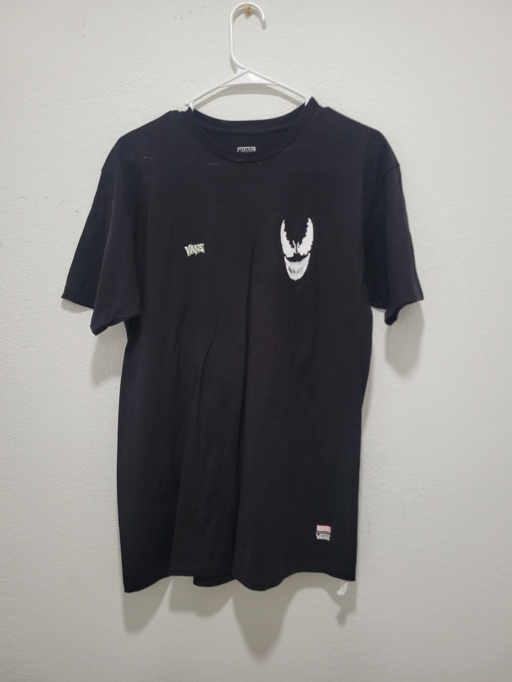 Marvel Black Short-Sleeve Graphic Tee